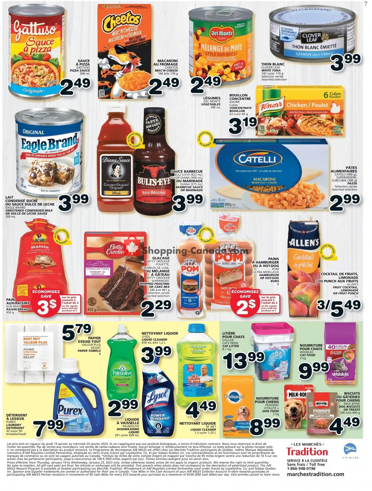 Marche Tradition flyer from Thursday January 19, 2023 to Wednesday January 25, 2023 - page 7