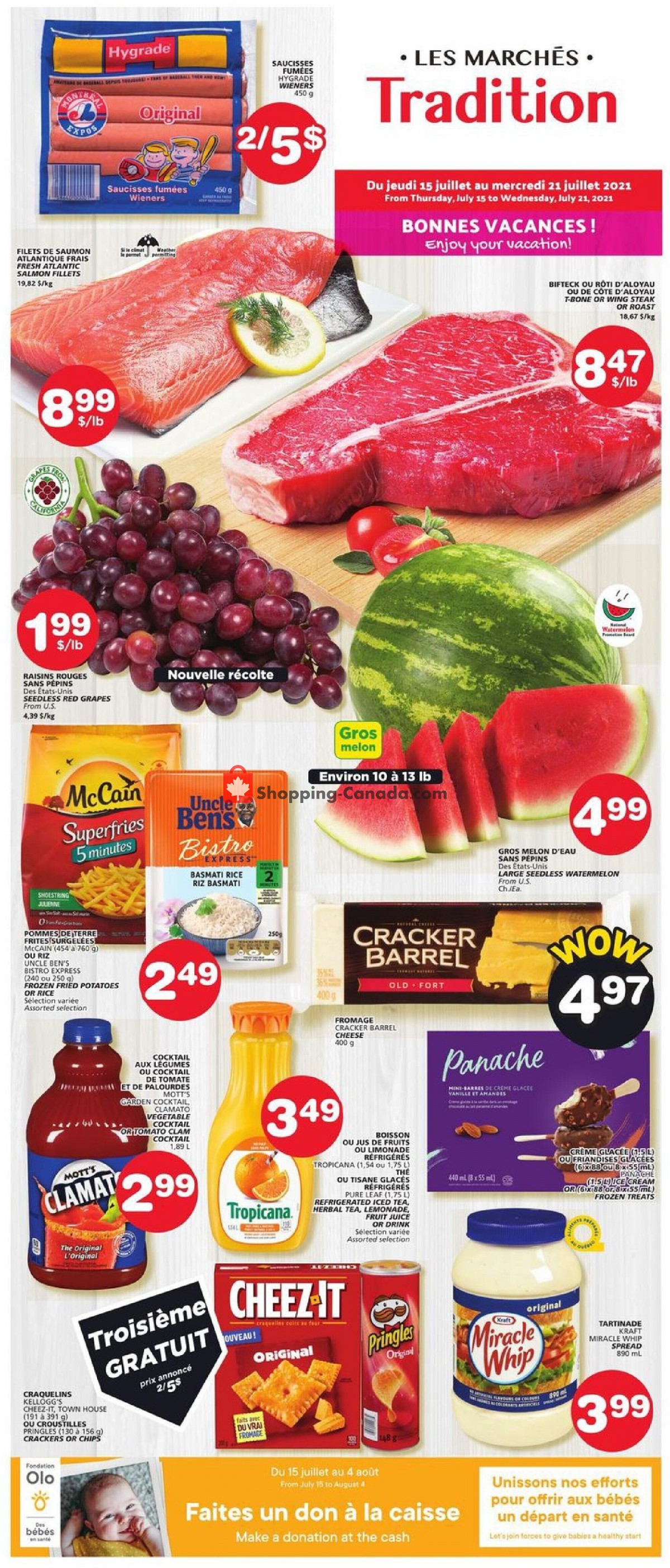 Marche Tradition flyer from Thursday July 15, 2021 to Wednesday July 21, 2021 - page 3