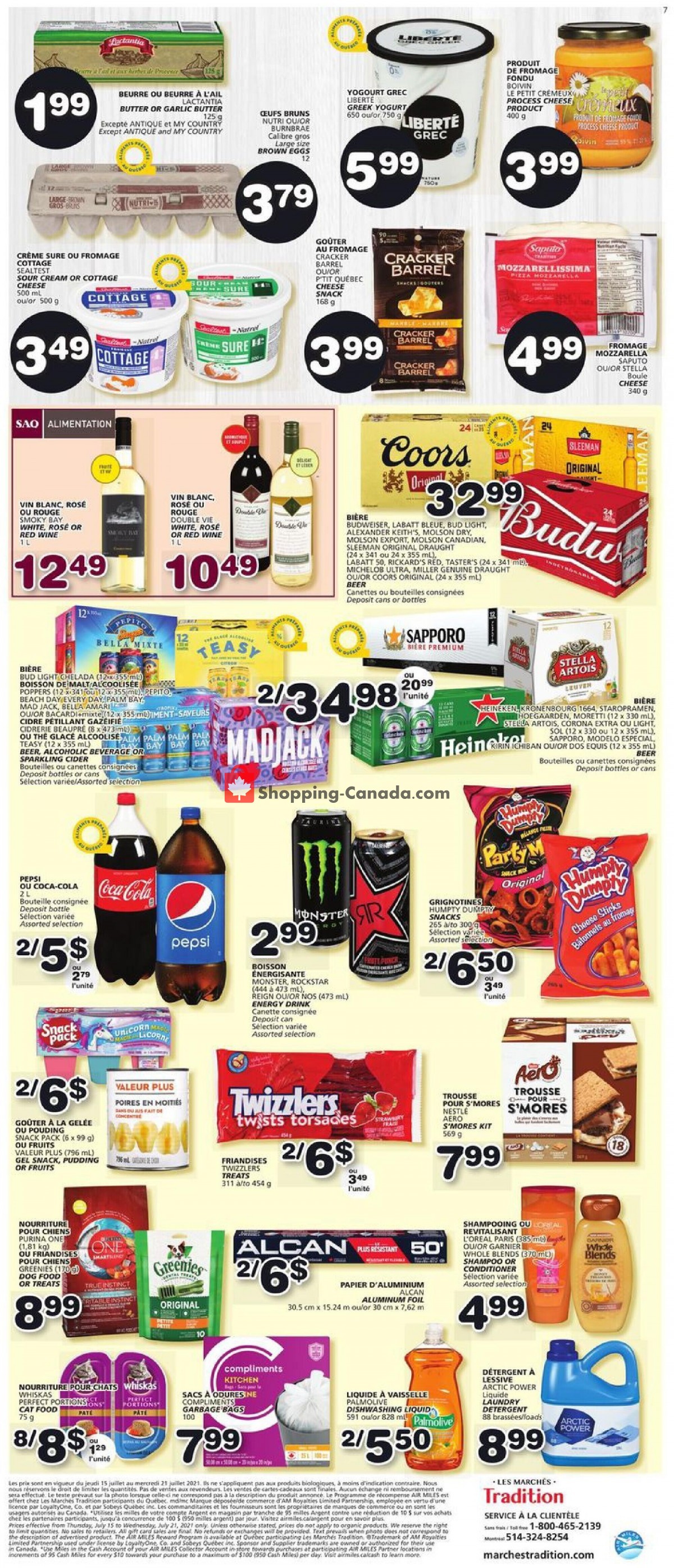 Marche Tradition flyer from Thursday July 15, 2021 to Wednesday July 21, 2021 - page 7