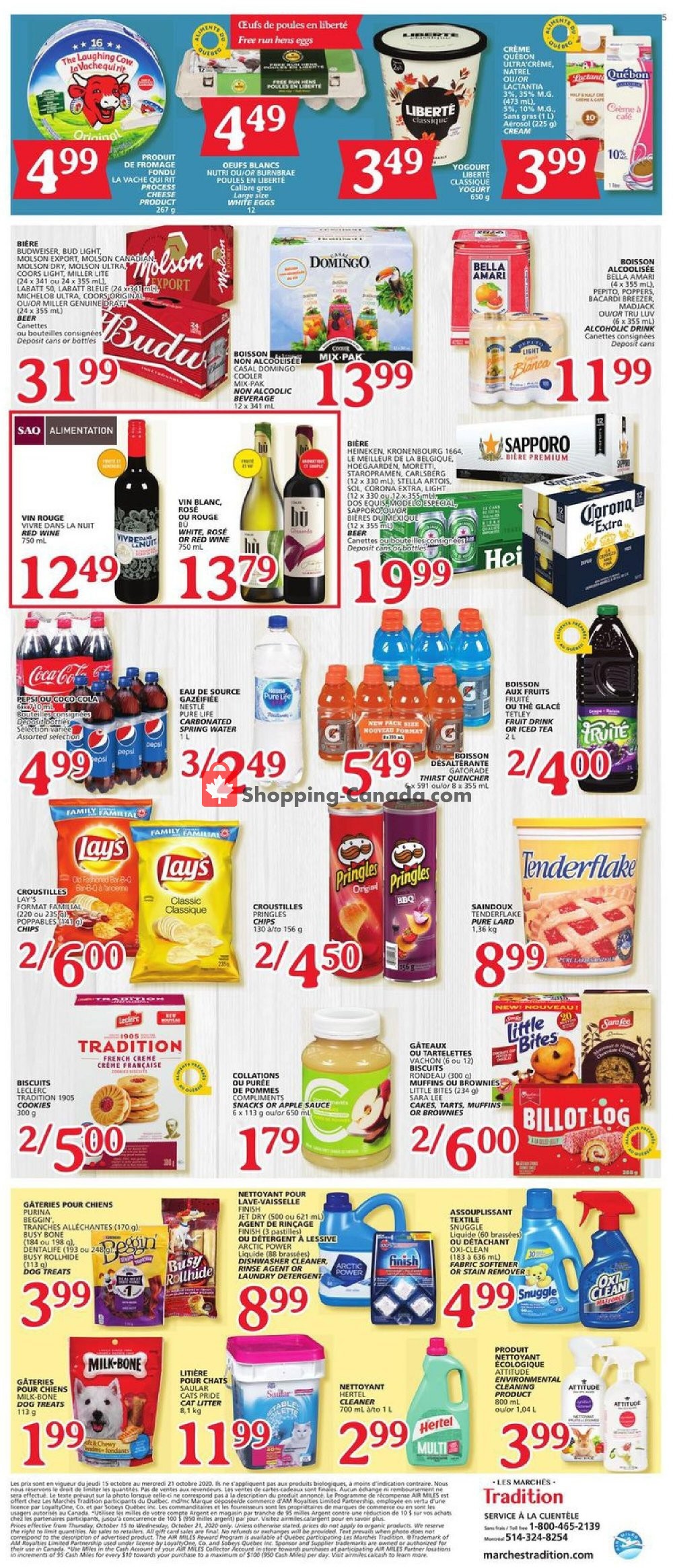 Marche Tradition flyer from Thursday October 15, 2020 to Wednesday October 21, 2020 - page 5