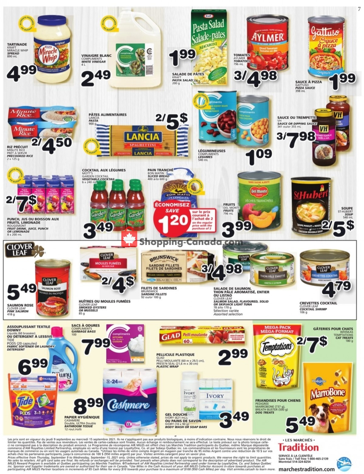 Marche Tradition flyer from Thursday September 9, 2021 to Wednesday September 15, 2021 - page 7