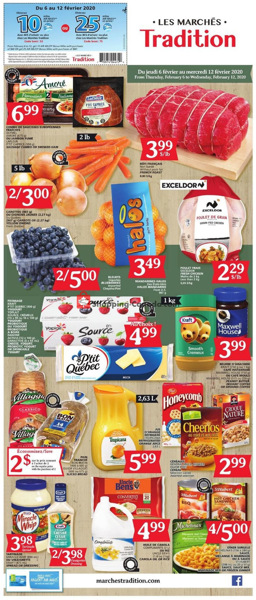 Marche Tradition flyer from Thursday February 6, 2020 to Wednesday February 12, 2020 - page 1