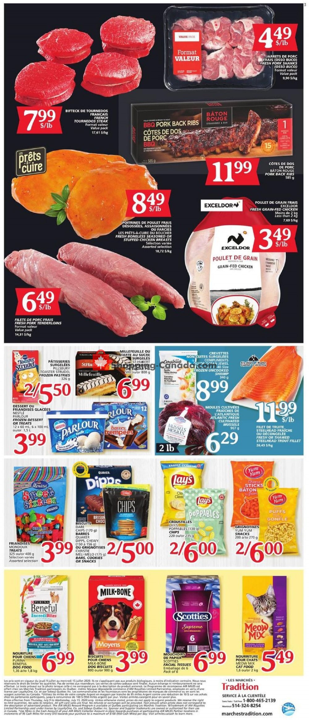 Marche Tradition flyer from Thursday July 9, 2020 to Wednesday July 15, 2020 - page 3