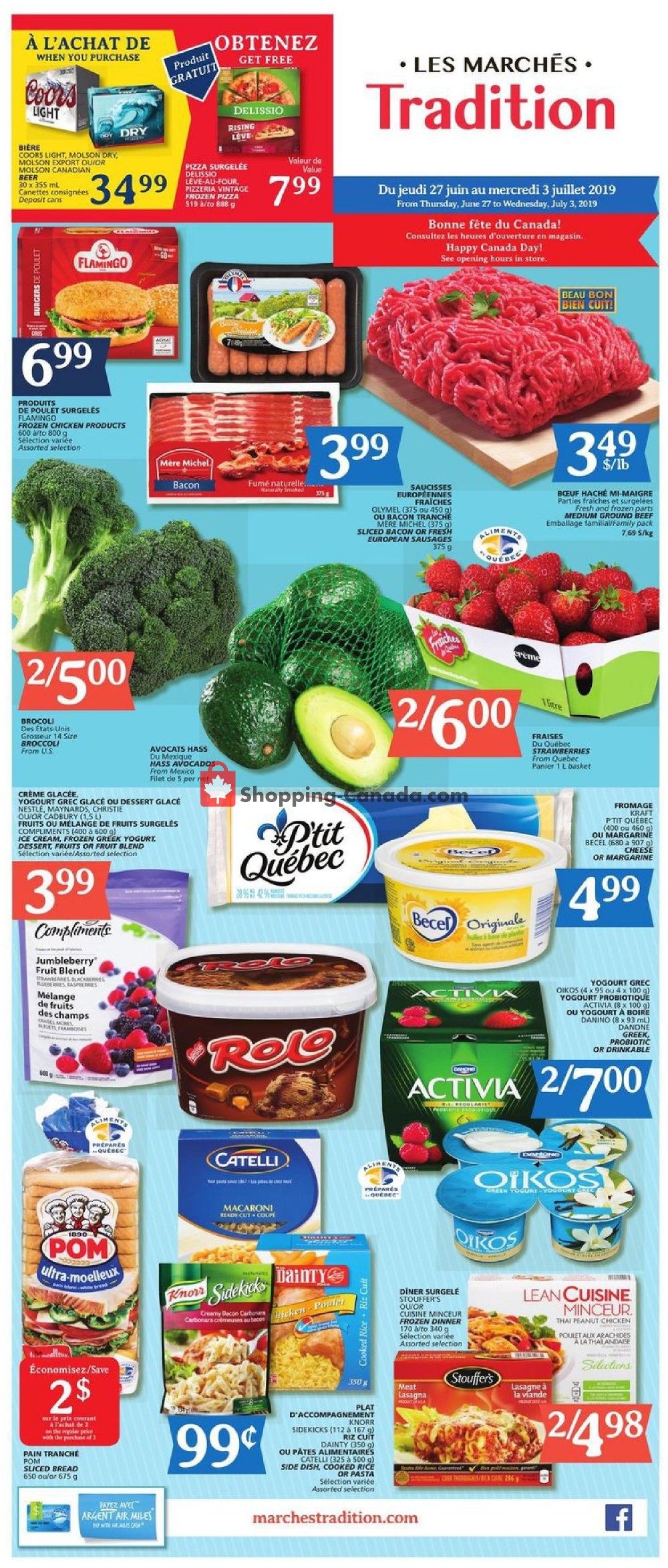 Marche Tradition flyer from Thursday June 27, 2019 to Wednesday July 3, 2019 - page 1