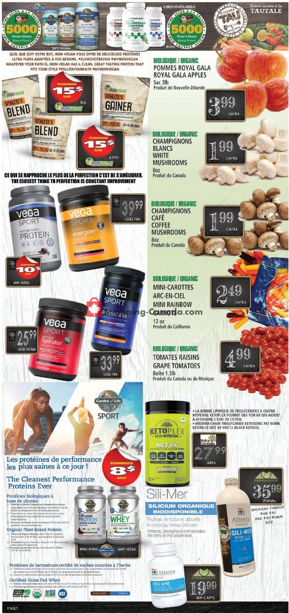 Marches Tau flyer from Monday August 12, 2019 to Sunday September 29, 2019 - page 5