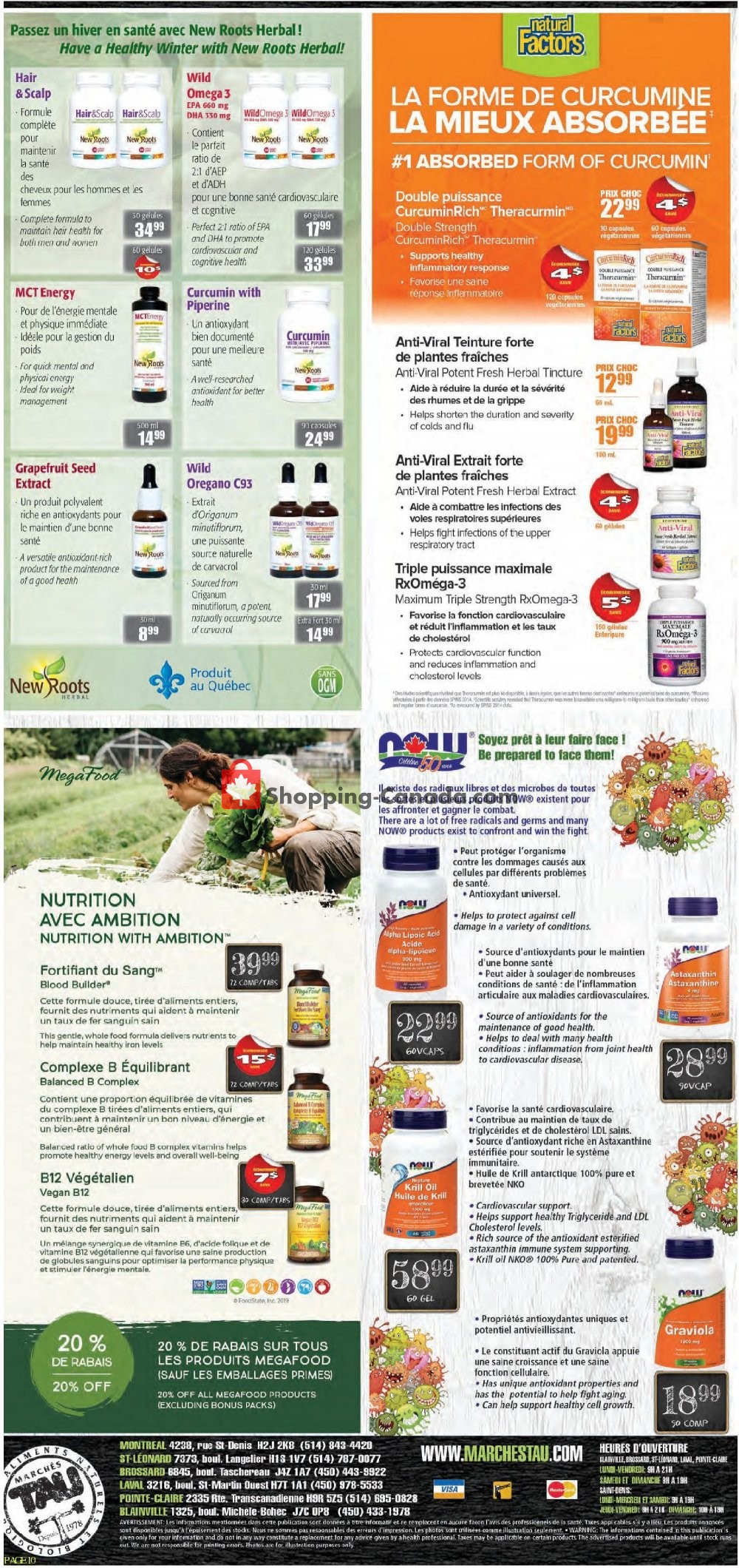 Marches Tau flyer from Monday February 18, 2019 to Sunday March 24, 2019 - page 10