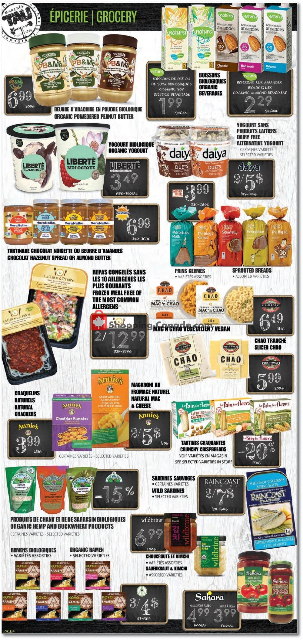 Marches Tau flyer from Monday February 18, 2019 to Sunday March 24, 2019 - page 4
