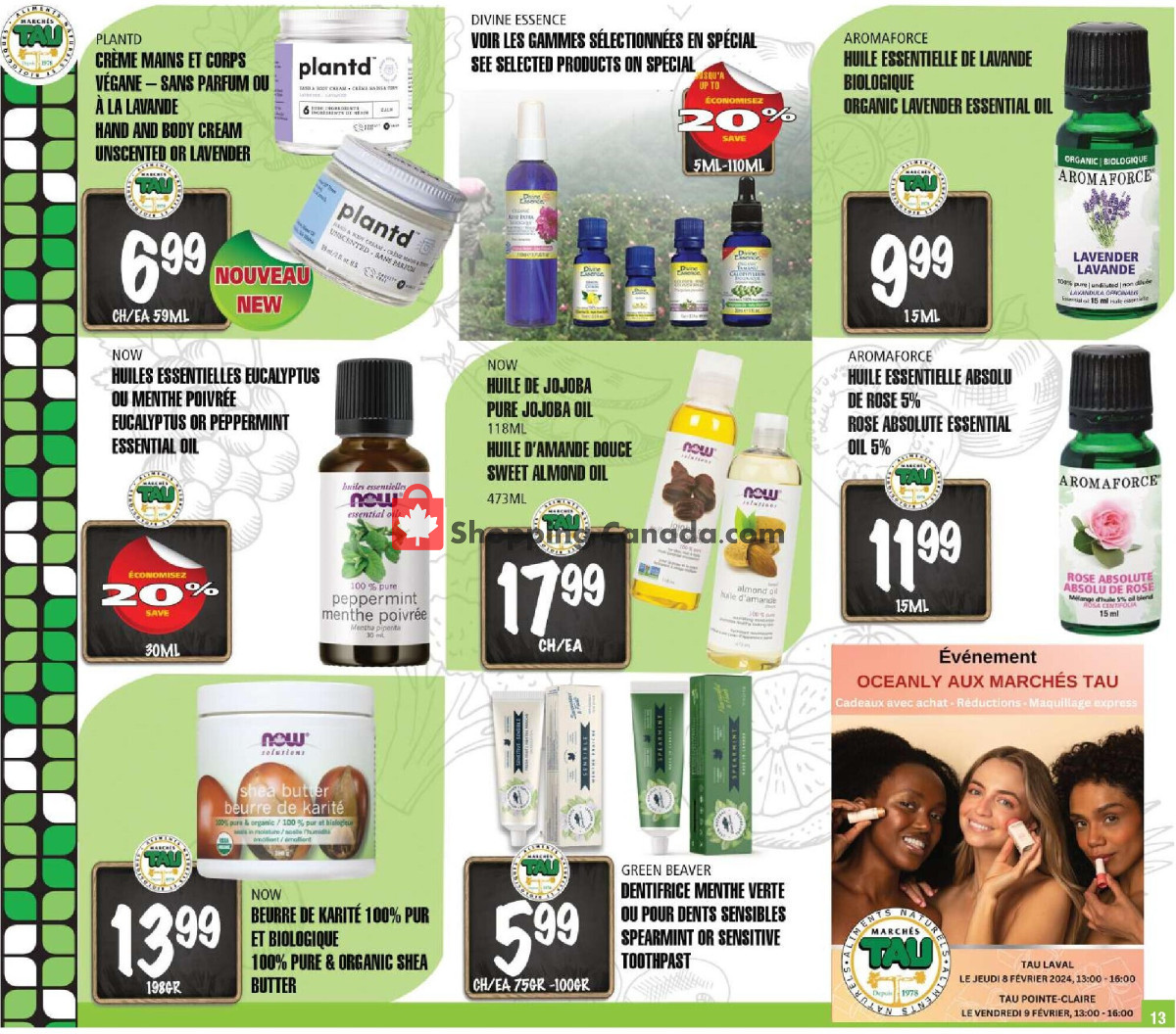 Marches Tau flyer from Monday February 5, 2024 to Sunday March 3, 2024 - page 13