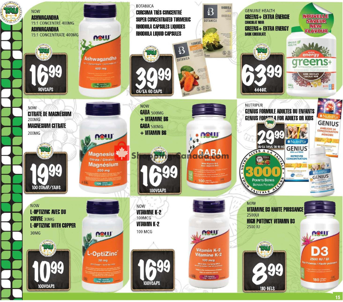 Marches Tau flyer from Monday February 5, 2024 to Sunday March 3, 2024 - page 15