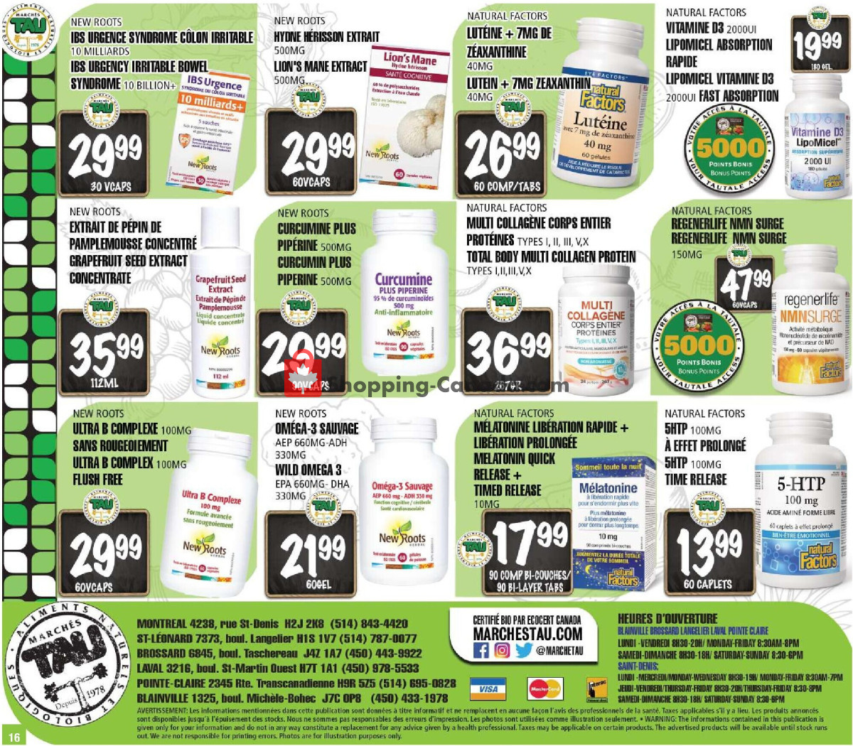 Marches Tau flyer from Monday February 5, 2024 to Sunday March 3, 2024 - page 16