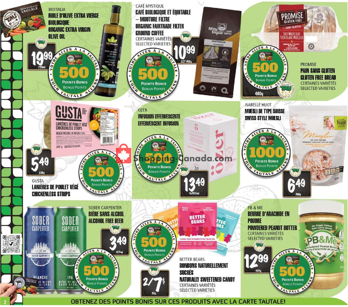 Marches Tau flyer from Monday February 5, 2024 to Sunday March 3, 2024 - page 2