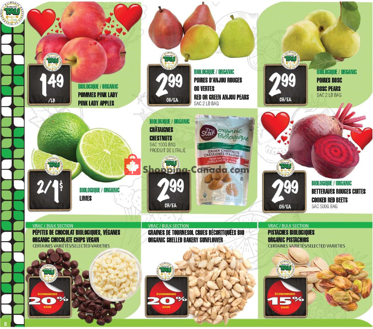 Marches Tau flyer from Monday February 5, 2024 to Sunday March 3, 2024 - page 8