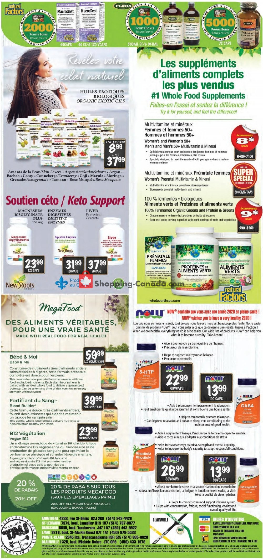 Marches Tau flyer from Monday January 13, 2020 to Sunday February 16, 2020 - page 10