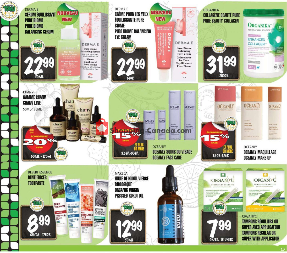 Marches Tau flyer from Wednesday January 3, 2024 to Sunday February 4, 2024 - page 13