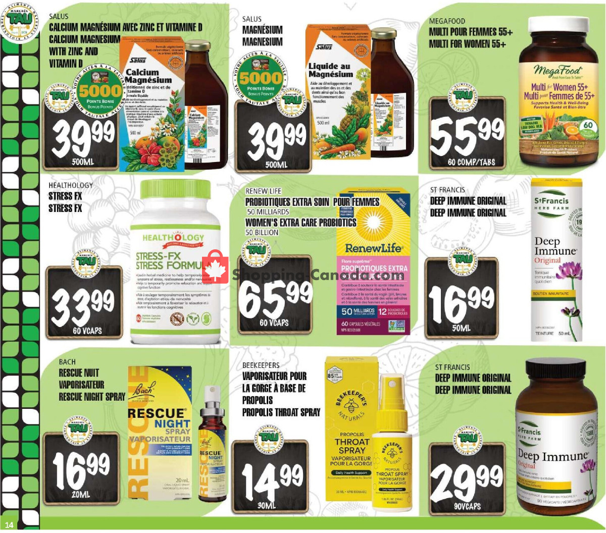 Marches Tau flyer from Wednesday January 3, 2024 to Sunday February 4, 2024 - page 14