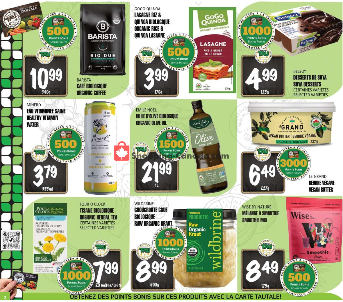 Marches Tau flyer from Wednesday January 3, 2024 to Sunday February 4, 2024 - page 2