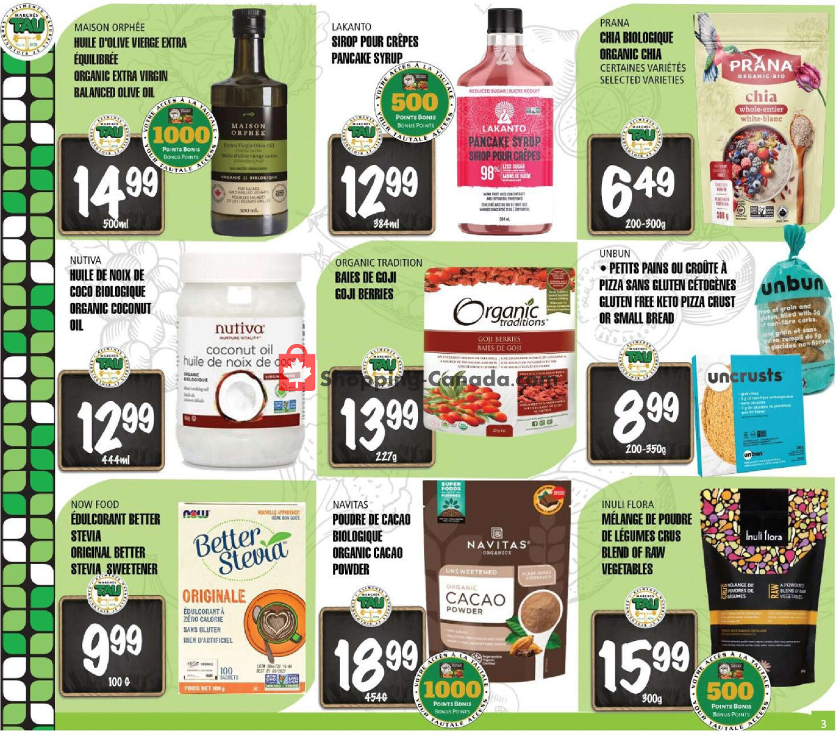 Marches Tau flyer from Wednesday January 3, 2024 to Sunday February 4, 2024 - page 3