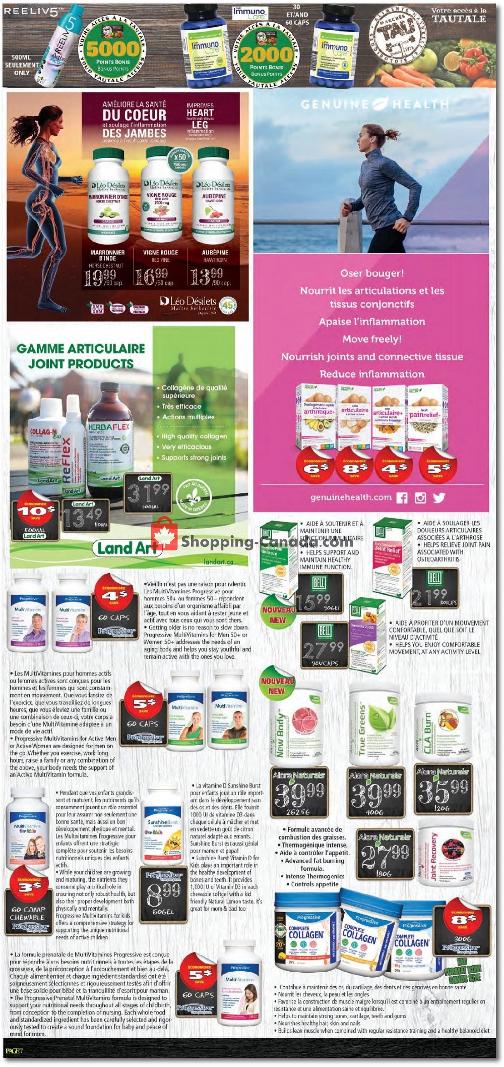 Marches Tau flyer from Monday May 6, 2019 to Sunday June 9, 2019 - page 7