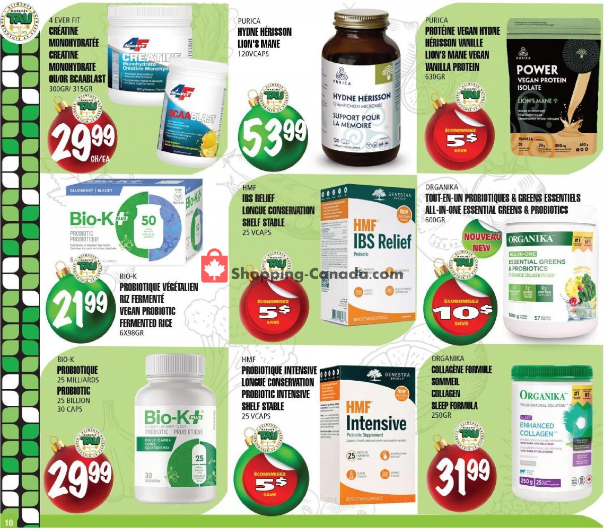 Marches Tau flyer from Monday November 13, 2023 to Tuesday January 2, 2024 - page 10