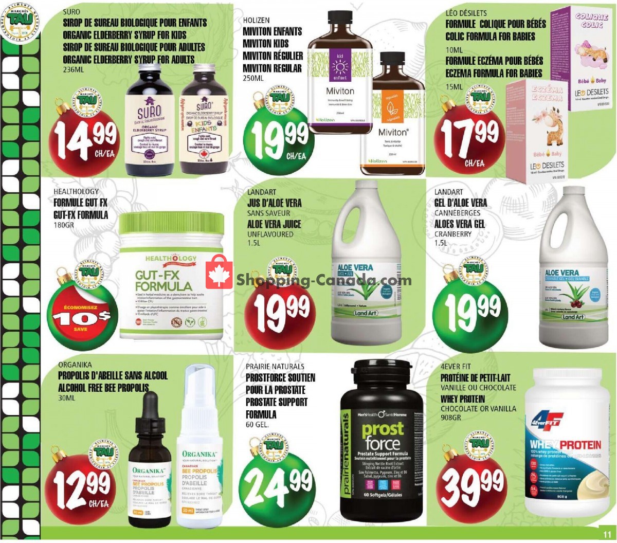 Marches Tau flyer from Monday November 13, 2023 to Tuesday January 2, 2024 - page 11