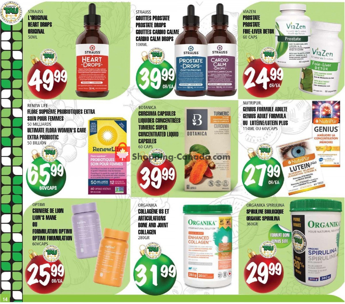 Marches Tau flyer from Monday November 13, 2023 to Tuesday January 2, 2024 - page 14