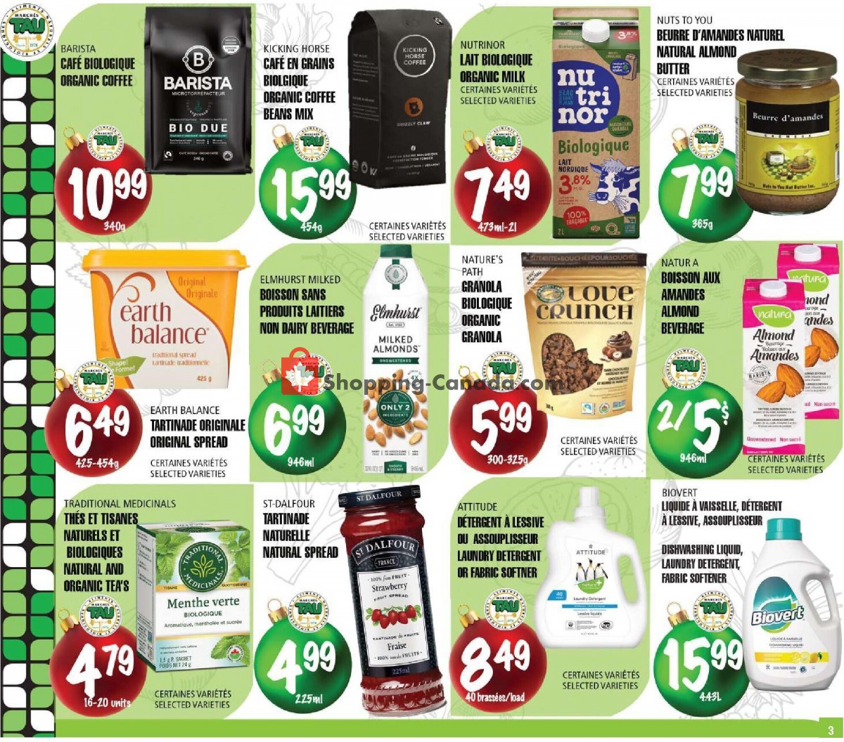 Marches Tau flyer from Monday November 13, 2023 to Tuesday January 2, 2024 - page 3