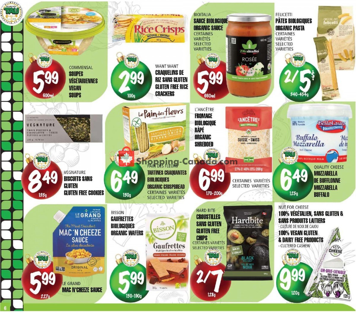 Marches Tau flyer from Monday November 13, 2023 to Tuesday January 2, 2024 - page 6