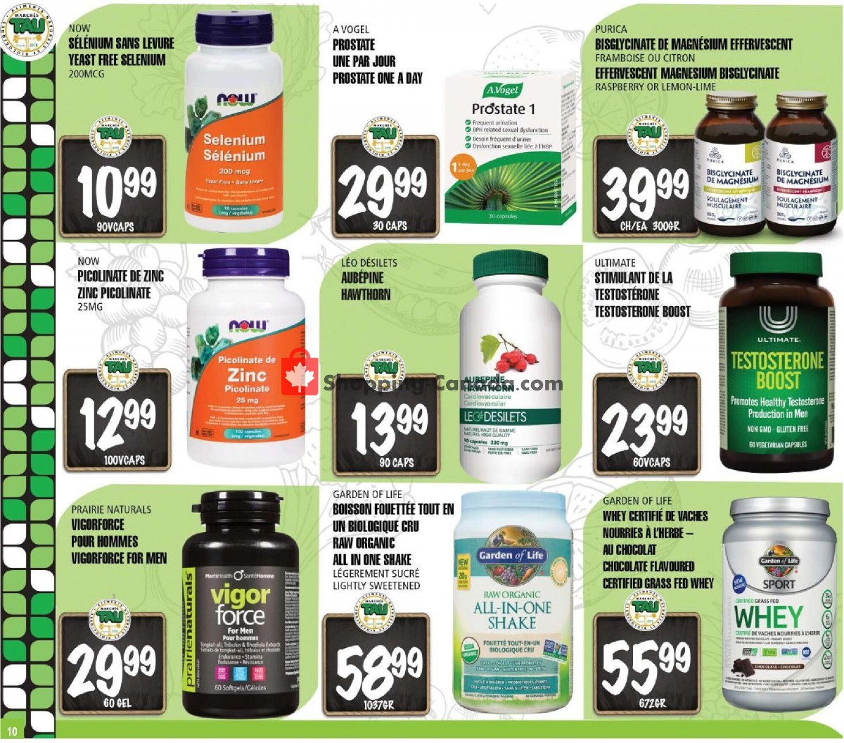 Marches Tau flyer from Monday September 25, 2023 to Sunday November 12, 2023 - page 10