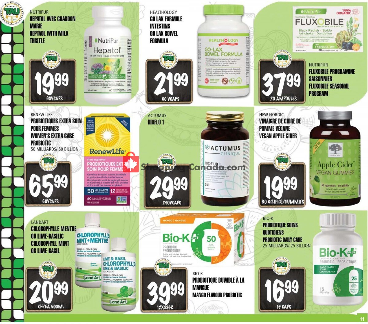 Marches Tau flyer from Monday September 25, 2023 to Sunday November 12, 2023 - page 11