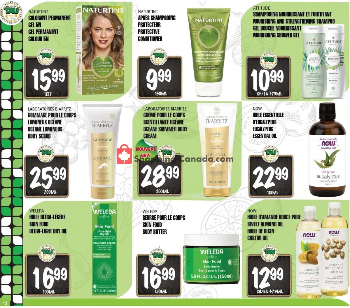 Marches Tau flyer from Monday September 25, 2023 to Sunday November 12, 2023 - page 12