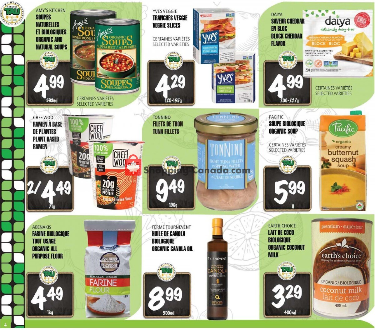 Marches Tau flyer from Monday September 25, 2023 to Sunday November 12, 2023 - page 4