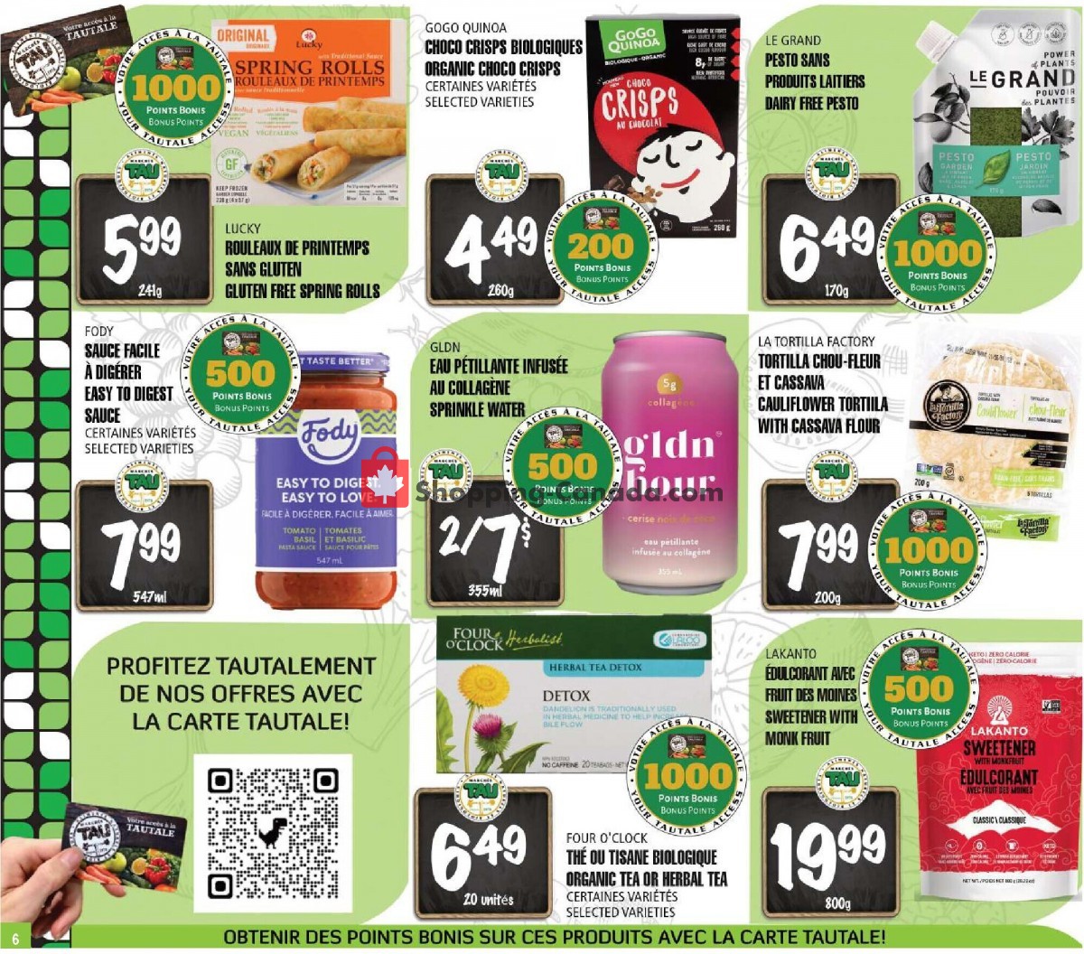 Marches Tau flyer from Monday September 25, 2023 to Sunday November 12, 2023 - page 6