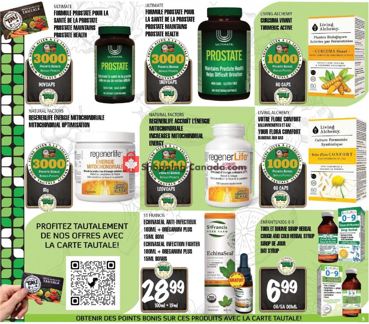 Marches Tau flyer from Monday September 25, 2023 to Sunday November 12, 2023 - page 9