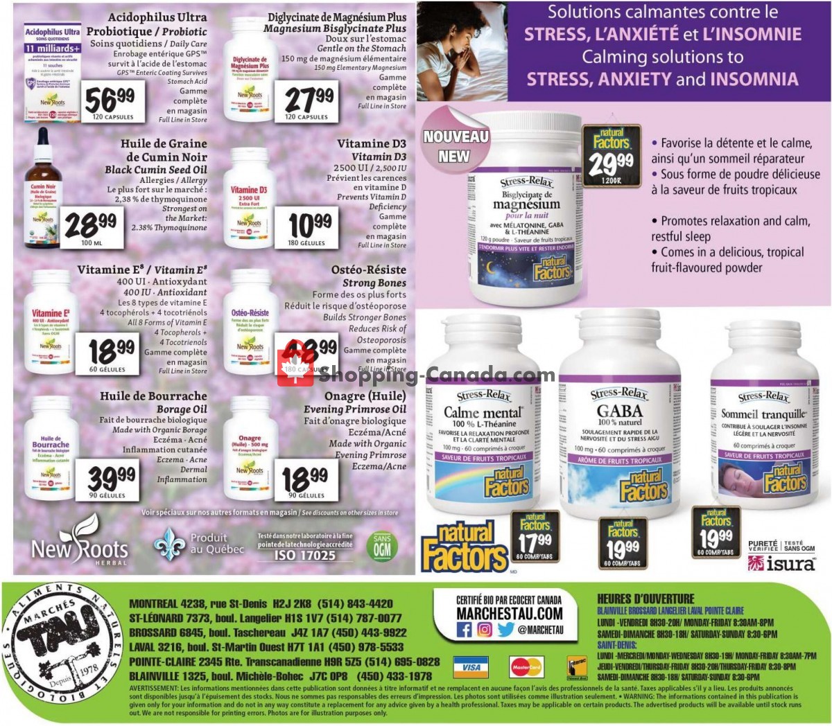 Marches Tau flyer from Monday March 27, 2023 to Sunday April 30, 2023 - page 16