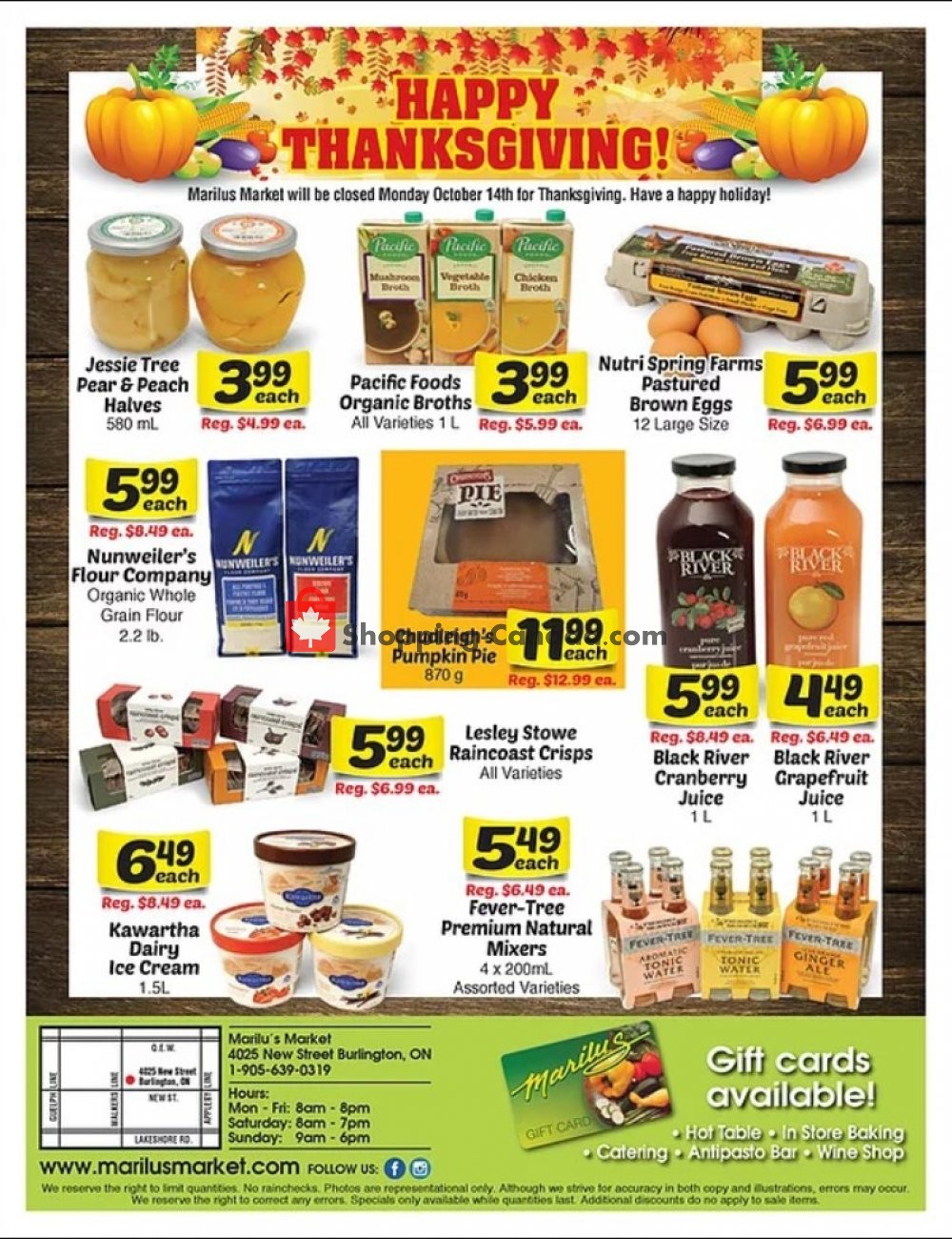 Marilu's Market flyer from Monday October 7, 2019 to Sunday October 20, 2019 - page 1
