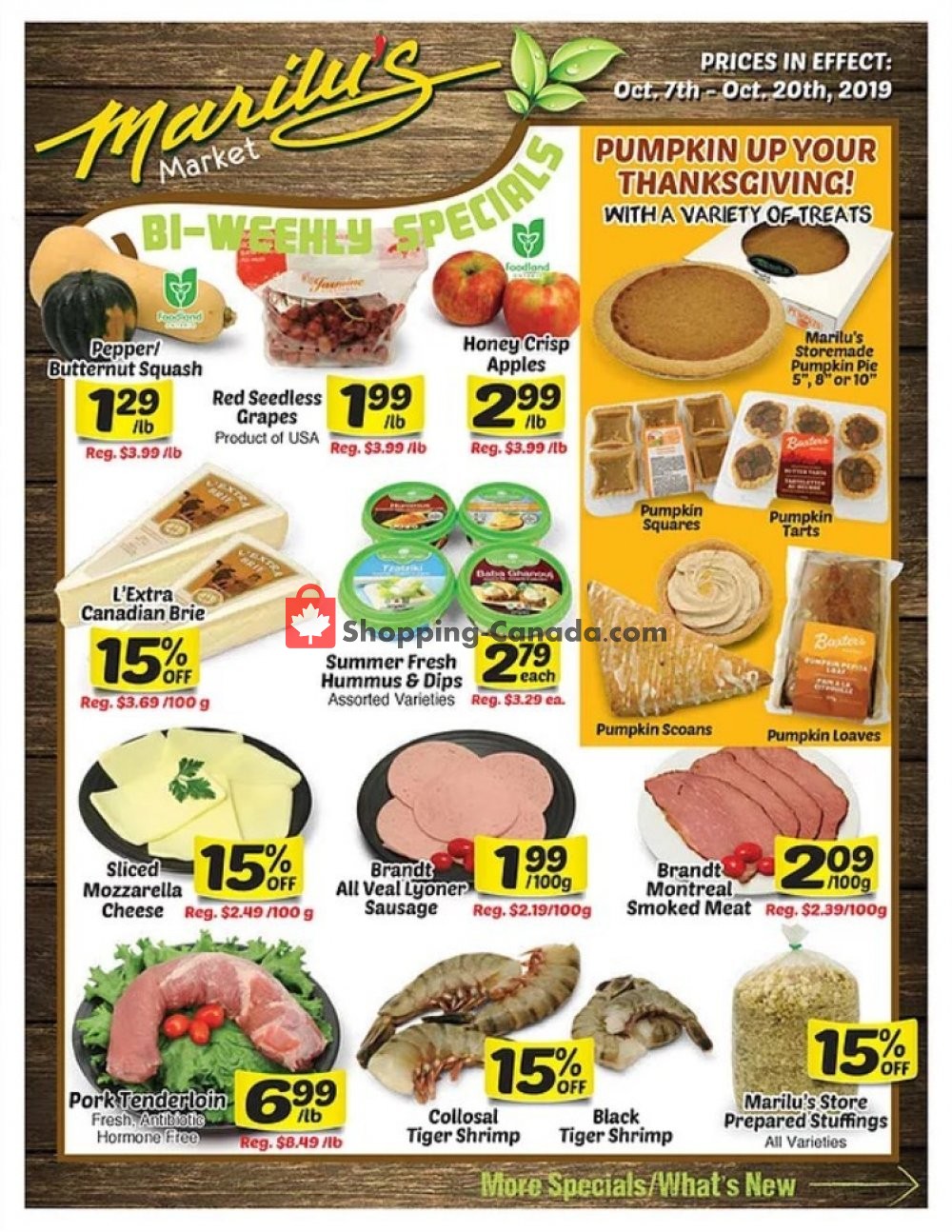 Marilu's Market flyer from Monday October 7, 2019 to Sunday October 20, 2019 - page 2