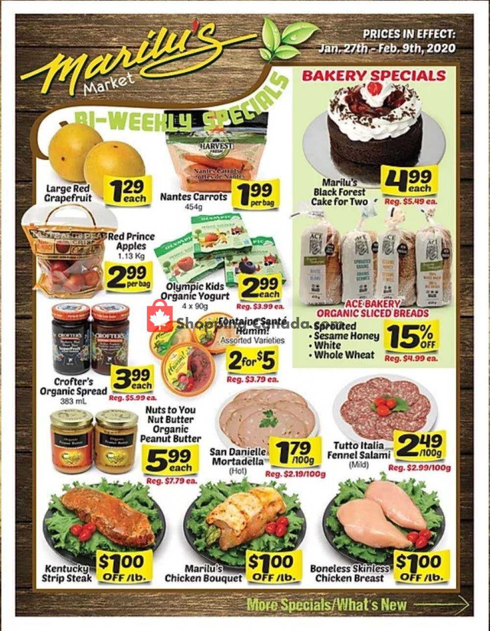 Marilu's Market flyer from Monday January 27, 2020 to Sunday February 9, 2020 - page 1