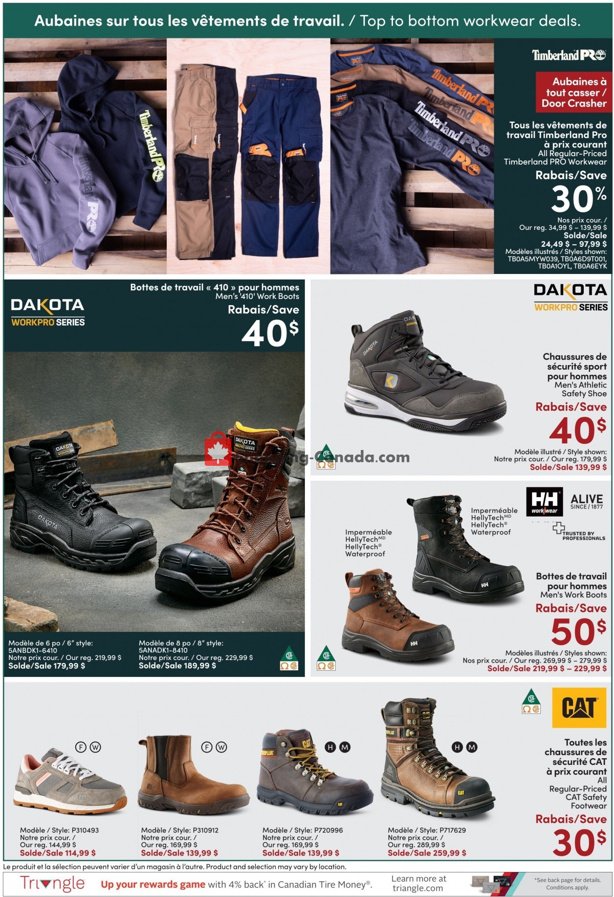 Mark's Work Wearhouse flyer from Thursday December 7, 2023 to Wednesday December 13, 2023 - page 8