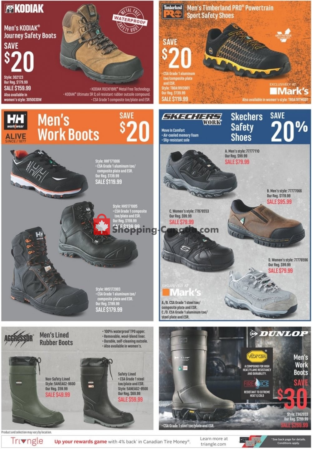 Mark's Work Wearhouse flyer from Wednesday October 24, 2018 to Monday October 29, 2018 - page 17