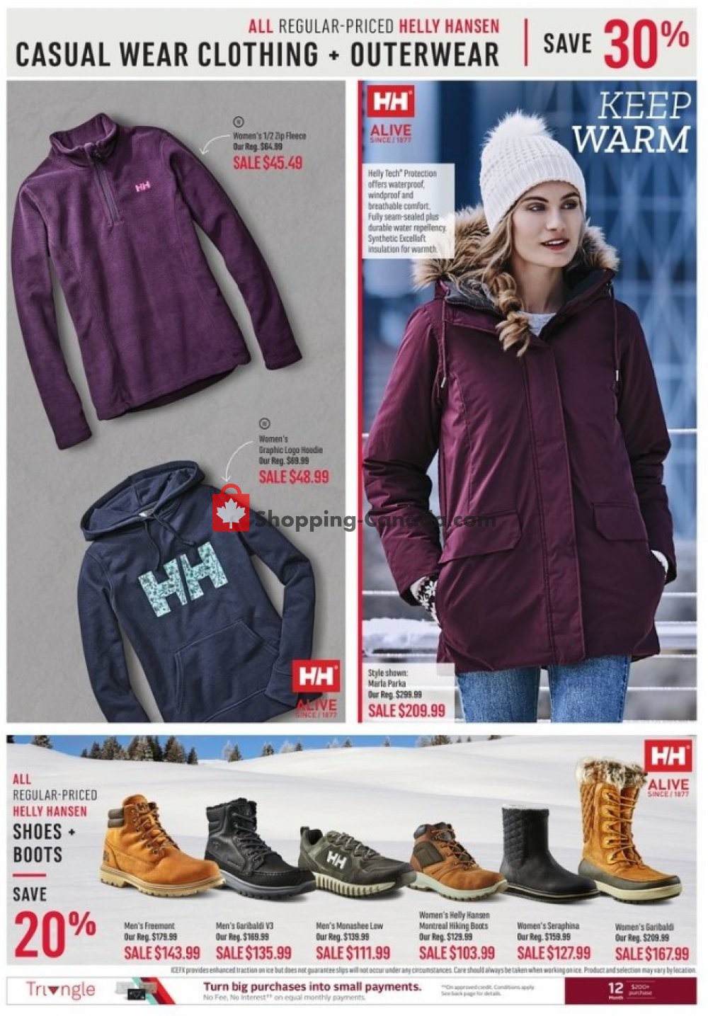 Flyer and weekly ads Mark's Work Wearhouse Canada (Beat The Cold