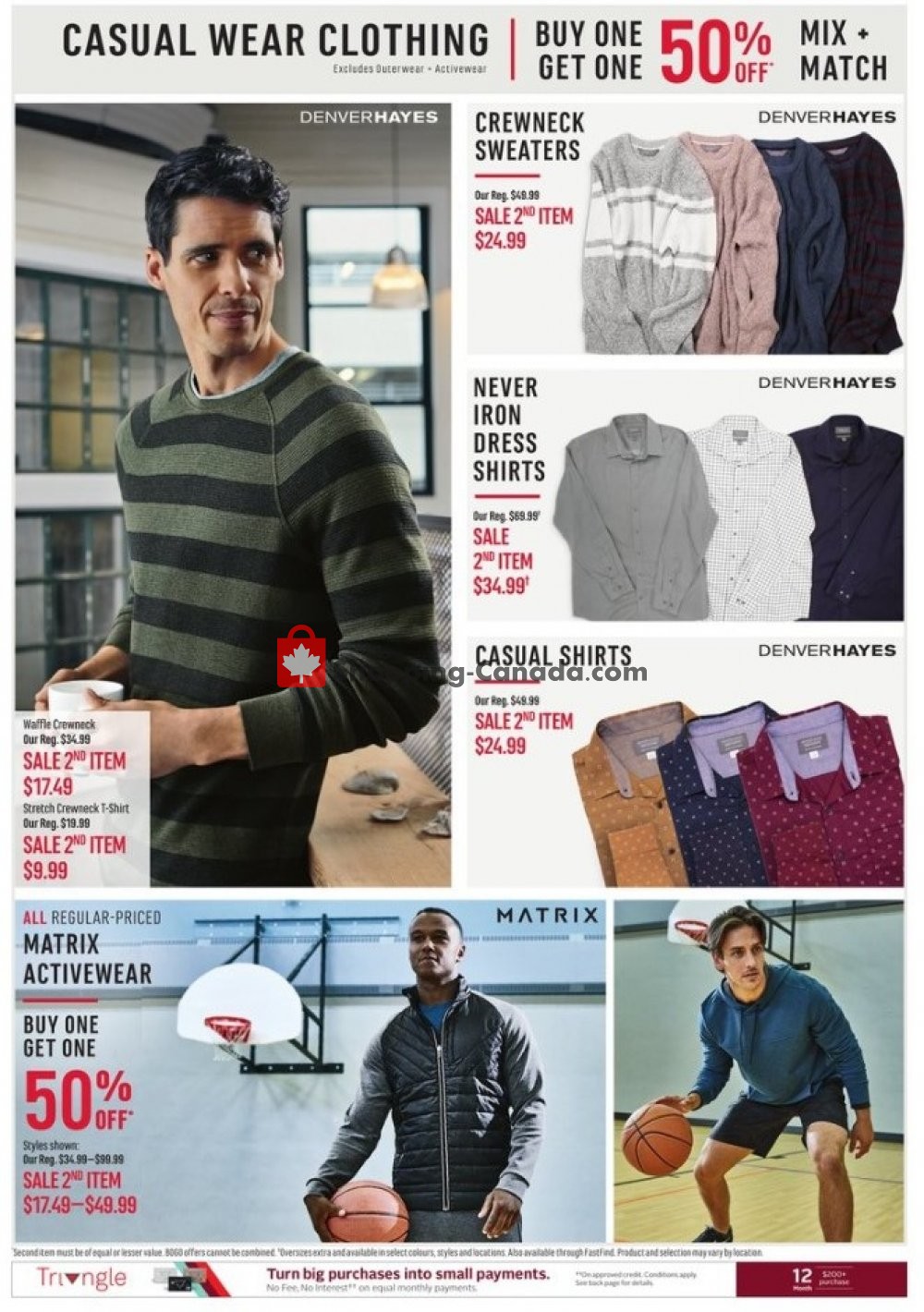 Mark's Work Wearhouse Canada, flyer (Beat The Cold) November 6