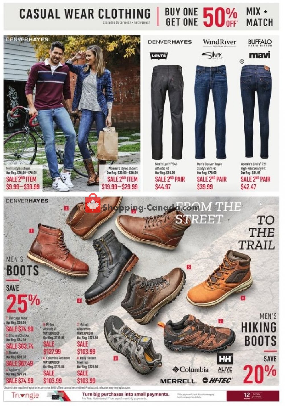 Flyer and weekly ads Mark's Work Wearhouse Canada (Beat The Cold