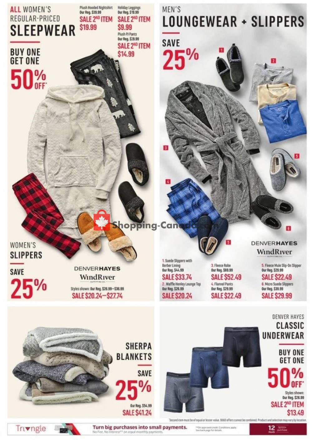 Mark's Work Wearhouse Canada, flyer (Beat The Cold) November 6