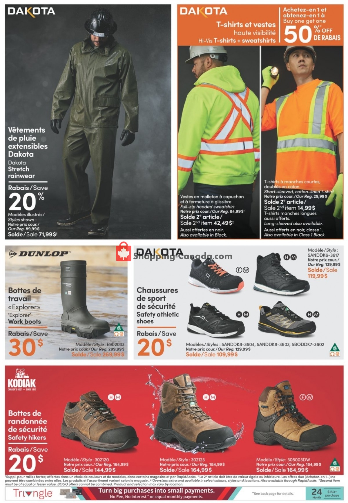 Mark's Work Wearhouse flyer from Thursday April 29, 2021 to Wednesday May 5, 2021 - page 3
