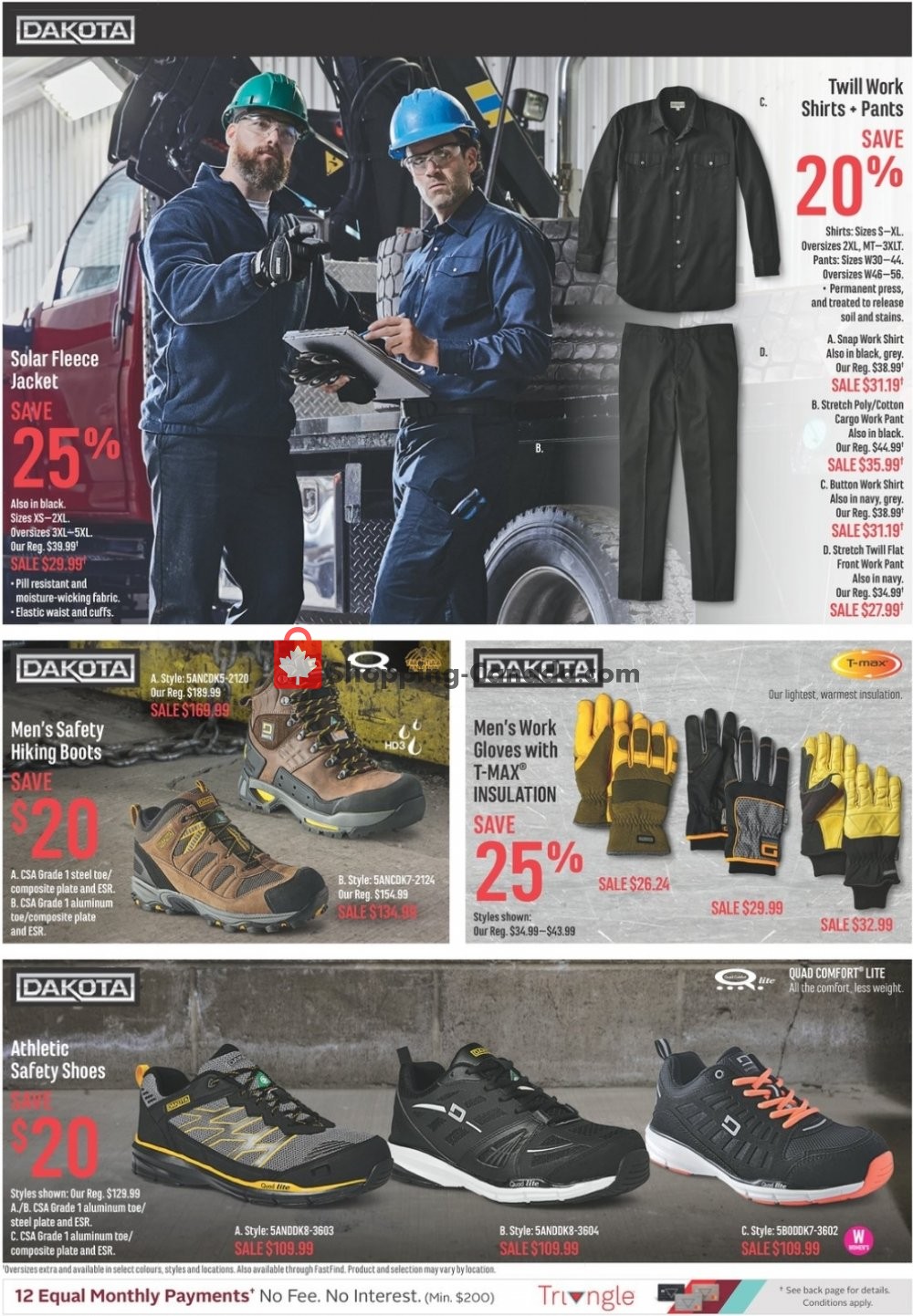 Mark's Work Wearhouse flyer from Wednesday October 31, 2018 to Monday November 5, 2018 - page 13