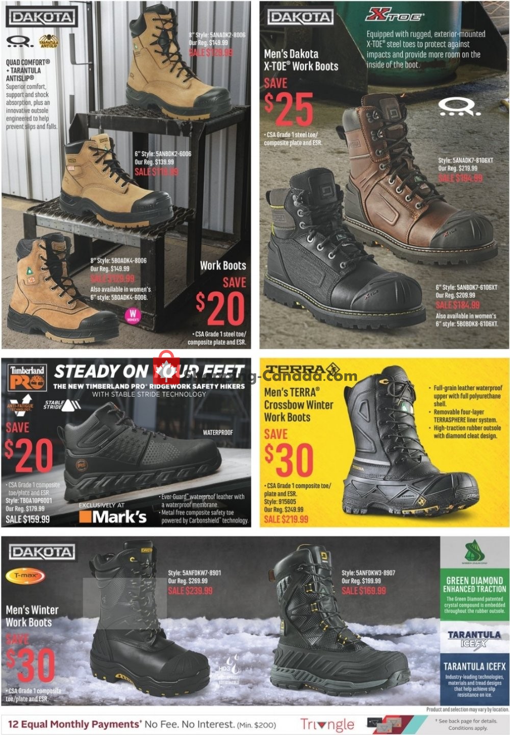 Mark's Work Wearhouse flyer from Wednesday October 31, 2018 to Monday November 5, 2018 - page 14