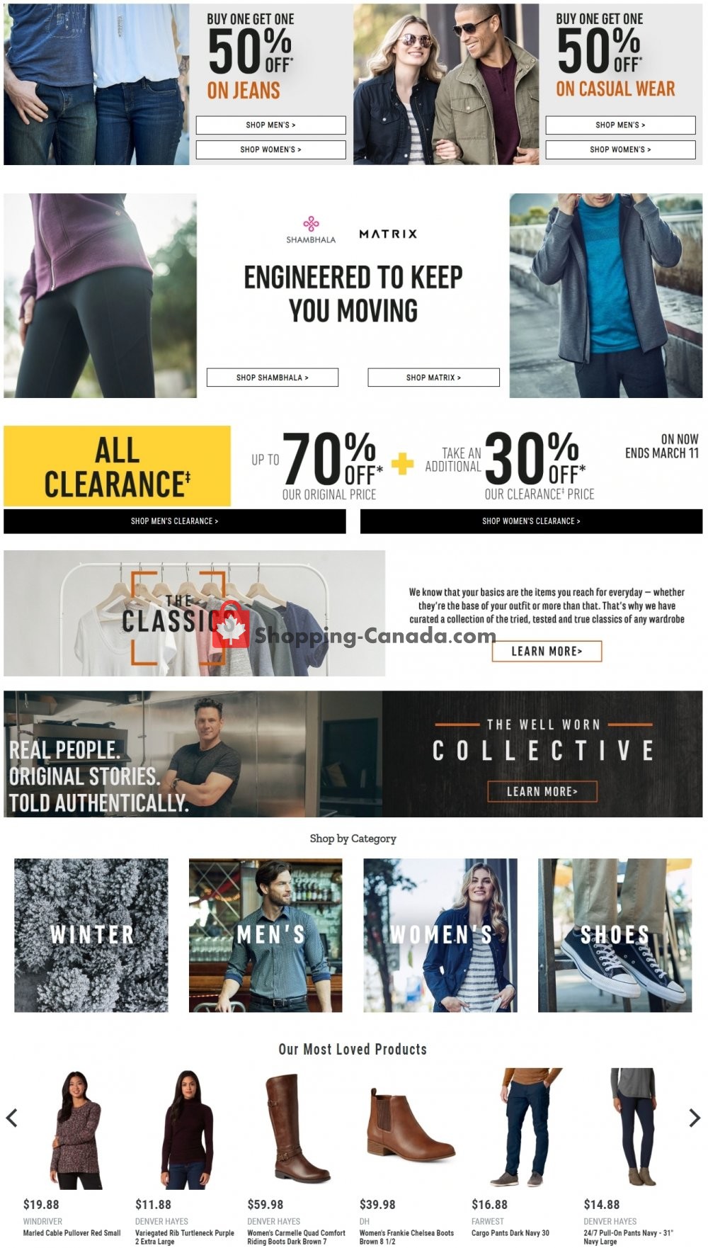 Mark's Work Wearhouse flyer from Tuesday March 12, 2019 to Monday March 18, 2019 - page 1