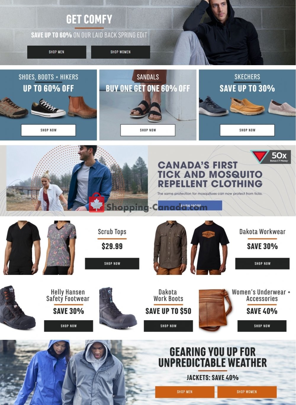 Mark's Work Wearhouse flyer from Sunday April 26, 2020 to Saturday May 2, 2020 - page 1