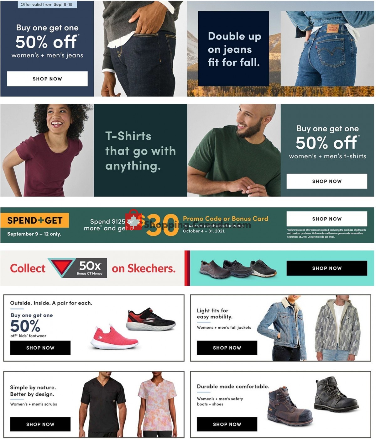Mark's Work Wearhouse flyer from Thursday September 9, 2021 to Wednesday September 15, 2021 - page 1