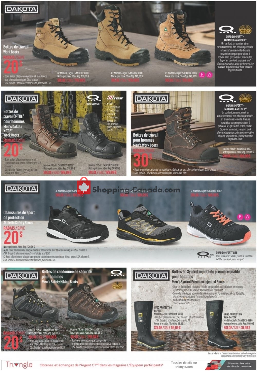 Mark's Work Wearhouse flyer from Wednesday October 10, 2018 to Monday October 15, 2018 - page 9